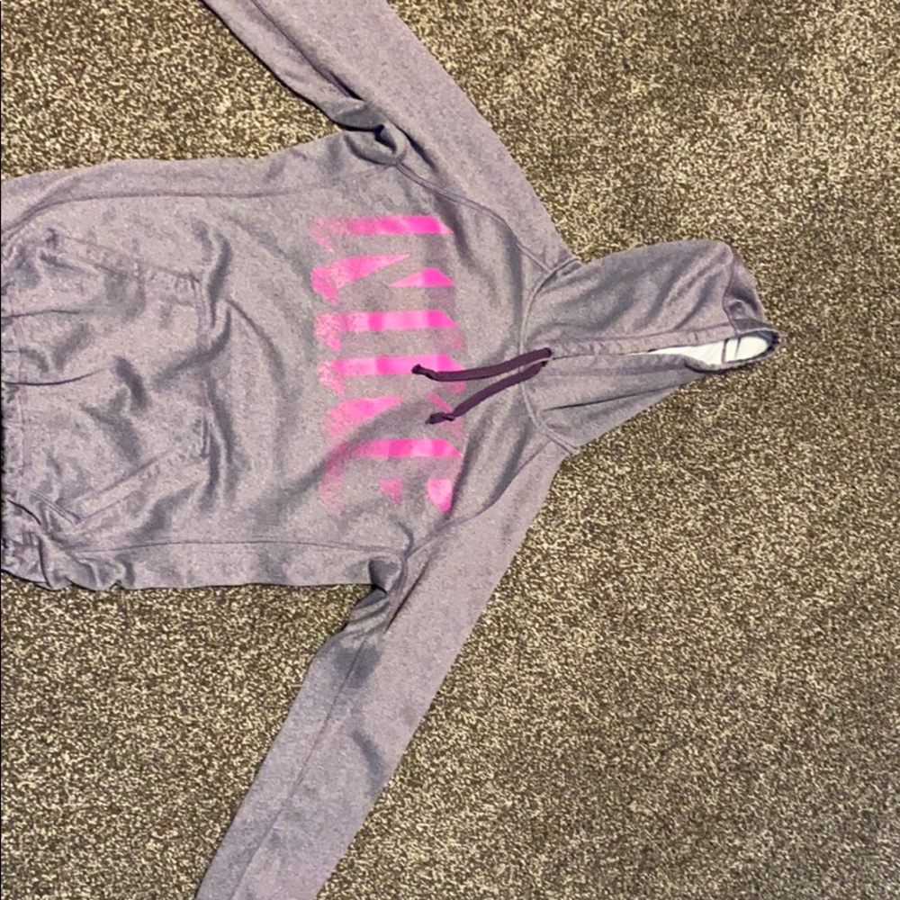 Purple Nike sweatshirt